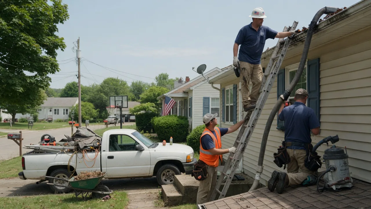 Gutter Installation in Farmersville, OH near me